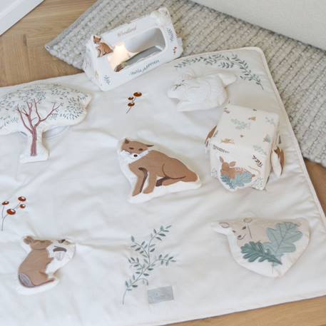 Miroir d'éveil bébé tummy time woodland (25 x 14 cm) Blanc 4 - vertbaudet enfant 