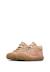 Chaussures premiers pas bébé fille en daim cocoon Beige-platine+Rose poudré-platine 10 - vertbaudet enfant 