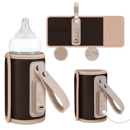 Chauffe-biberon portable thermup go usb avec maintien de la température jusqu’à 24 h, sans bpa Brown chocolate+Grey ash+Grey silver+Pink baby 1 - vertbaudet enfant 