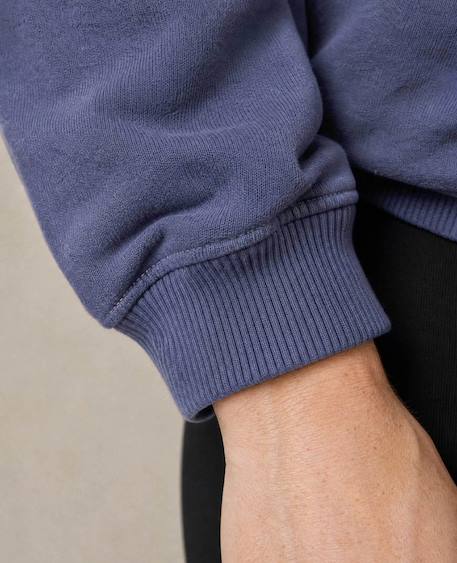 Sweat à capuche de grossesse et d'allaitement boston Bleu+Noir+Terracota 4 - vertbaudet enfant 