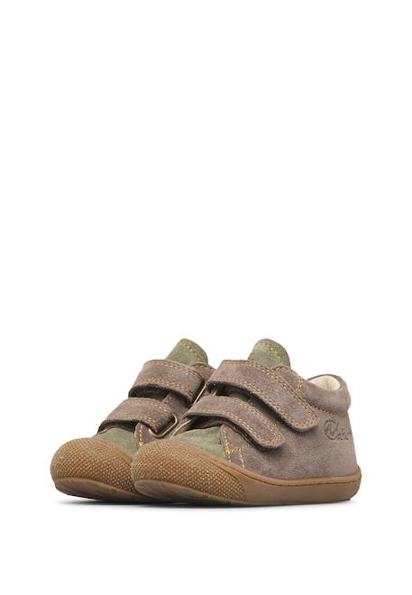 Chaussures en suède cocoon vl Bleu-blanc+Bleu-marron+Citrouille+Gris foncé+Marine+Marine-kaki+Marron+Marron foncé+Marron foncé-beige+Marron-cuivre+Rose+Rose clair+Vert olive 20 - vertbaudet enfant 