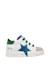 Baskets bébé garçon en cuir et daim salazar 3 Gris-bleu 1 - vertbaudet enfant 