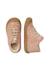 Chaussures premiers pas bébé fille en daim cocoon Beige-platine+Rose poudré-platine 9 - vertbaudet enfant 