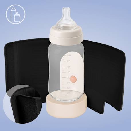 Chauffe-biberon sans fil thermup go evo avec autonomie jusqu’à 9 h pour biberons de 5 à 8 cm Black+Black gold+Coral pink+Green sage+Pink mist 12 - vertbaudet enfant 
