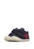 Chaussures premiers pas bébé garçon en cuir et daim kolde à scratch Bleu marine-rouge-rose+Gris-vert+Kaki-citrouille+Marron-marine 5 - vertbaudet enfant 