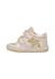 Chaussures premiers pas bébé fille en cuir et daim kolde à scratch Platine-or 3 - vertbaudet enfant 