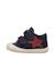 Chaussures premiers pas bébé garçon en cuir et daim kolde à scratch Bleu marine-rouge-rose+Gris-vert+Kaki-citrouille+Marron-marine 3 - vertbaudet enfant 