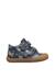 Chaussures premiers pas bébé garçon en cuir cocoon à scratch Marine-marron+Vert olive-marron 1 - vertbaudet enfant 