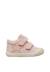 Chaussures premiers pas bébé fille en cuir et daim kolde à scratch Rose poudré-rose 1 - vertbaudet enfant 
