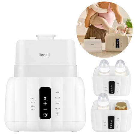 Chauffe-biberon 6en1 thermup duo avec stérilisation et réchauffage, sans bpa Green mist+White 7 - vertbaudet enfant 