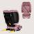 Siège auto pliable orin i-size 100-150 cm léger avec isofix Pink mauve 6 - vertbaudet enfant 