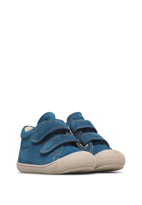 Chaussures en suède cocoon vl Bleu-blanc+Bleu-marron+Citrouille+Gris foncé+Marine+Marine-kaki+Marron+Marron foncé+Marron foncé-beige+Marron-cuivre+Rose+Rose clair+Vert olive 2 - vertbaudet enfant 