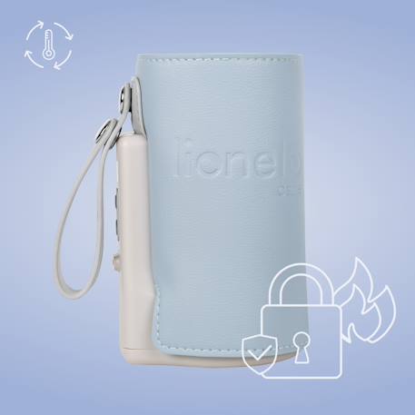 Chauffe-biberon portable thermup go plus 38-50 °c avec autonomie jusqu’à 8 h, sans bpa Beige calm+Beige sand+Blue sky+Green graphite 18 - vertbaudet enfant 