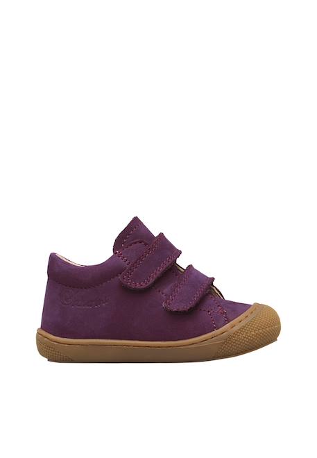 Chaussures premiers pas bébé en daim cocoon à scratch Anthracite-marron+Bleu-marron+Kaki+Marine-marron+Marron+Rose+Sauge-marron+Violet-marron 36 - vertbaudet enfant 