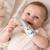 Moufle de dentition bébé sensorielle hérisson Bleu+Gris+Rose 8 - vertbaudet enfant 