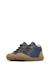 Chaussures premiers pas bébé garçon en cuir et daim romy Marine-kaki 5 - vertbaudet enfant 