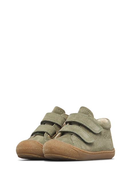 Chaussures en suède cocoon vl Bleu-blanc+Bleu-marron+Citrouille+Gris foncé+Marine+Marine-kaki+Marron+Marron foncé+Marron foncé-beige+Marron-cuivre+Rose+Rose clair+Vert olive 65 - vertbaudet enfant 