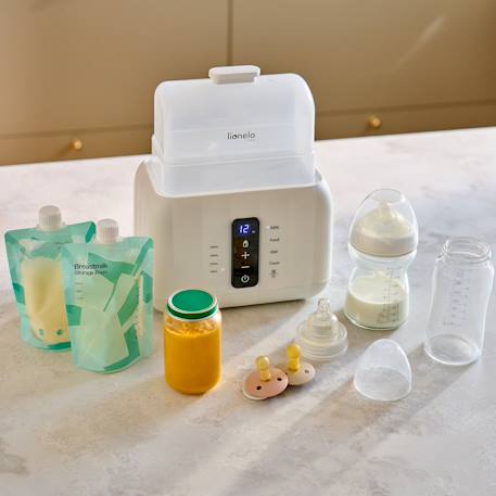 Chauffe-biberon 6en1 thermup duo avec stérilisation et réchauffage, sans bpa Green mist+White 5 - vertbaudet enfant 