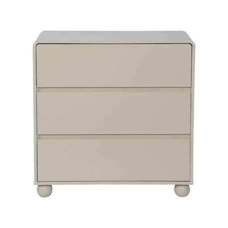 Commode enfant décor bois laqué 3 tiroirs - noushka Beige 3 - vertbaudet enfant 