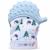 Moufle de dentition bébé sensorielle hérisson Bleu+Gris+Rose 1 - vertbaudet enfant 
