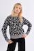 Pull en maille, imprimé léopard Gris 5 - vertbaudet enfant 