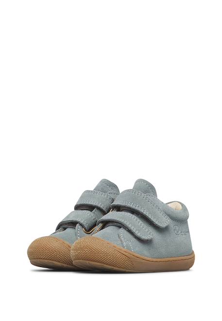 Chaussures en suède cocoon vl Bleu-blanc+Bleu-marron+Citrouille+Gris foncé+Marine+Marine-kaki+Marron+Marron foncé+Marron foncé-beige+Marron-cuivre+Rose+Rose clair+Vert olive 10 - vertbaudet enfant 