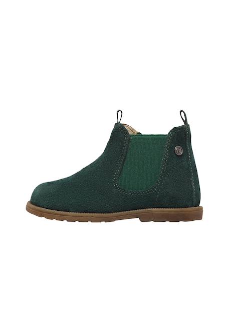 Bottines bébé garçon en daim winter wood Marron+Noir+Vert-marron 13 - vertbaudet enfant 