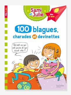 cadeaux-anniversaire-Livre éducatif Sami et Julie - 100 blagues, charades et devinettes HACHETTE EDUCATION