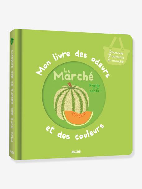 Imagier Mon livre des odeurs et des couleurs - Le marché AUZOU  1 - vertbaudet enfant 