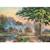 Puzzle en bois vieux moulin à eau 1000 pcs Vert 1 - vertbaudet enfant 