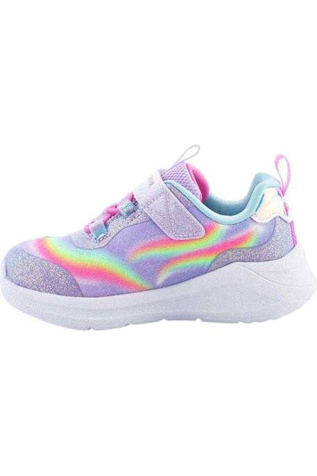 Basket unicorn chaser Rose multicolore+Rose pkmt+Violet+Violet 21 - vertbaudet enfant 