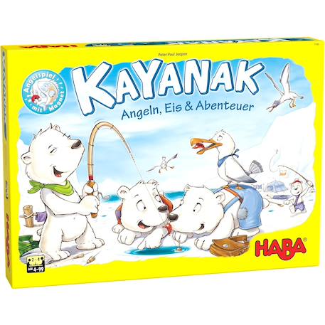 Jeu d'aventure sur la banquise kayanak Jaune 1 - vertbaudet enfant 