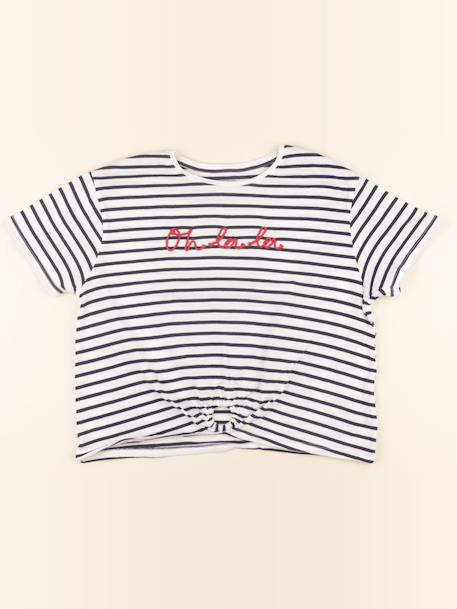 Tee-shirt - 14 ans Bleu 1 - vertbaudet enfant 