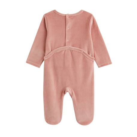 Lot de 2 pyjamas bébé en velours Rose 5 - vertbaudet enfant 