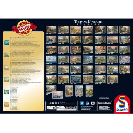 Puzzle phare de l’espoir 1000 pcs Bleu 6 - vertbaudet enfant 