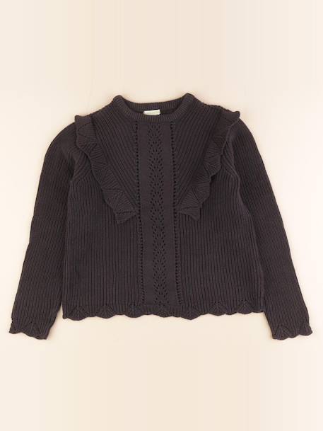 Pull - 10 ans Gris 1 - vertbaudet enfant 