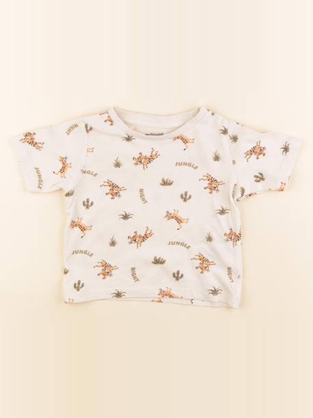 Tee-shirt - 2 ans Beige 1 - vertbaudet enfant 