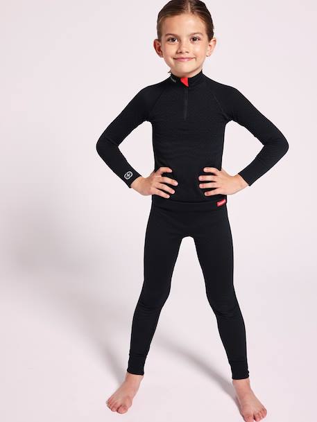 Tee-shirt energy thermolactyl 3 Noir 1 - vertbaudet enfant 