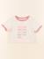 Tee-shirt - 4 ans Beige, rose 1 - vertbaudet enfant 