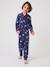 Pyjama de noël maille jersey pur coton Bleu nuit 1 - vertbaudet enfant 