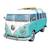 Puzzle 3d combi t1 volkswagen chrome 162 pcs Bleu 1 - vertbaudet enfant 