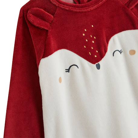 Pyjama enfant 2 pièces en velours grace Vanille 4 - vertbaudet enfant 