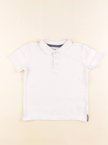 Polo - 5 ans Blanc 1 - vertbaudet enfant 