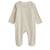 Lot de 2 pyjamas bébé en velours ouverture zippée Ecru 4 - vertbaudet enfant 