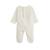 Pyjama bébé en velours oslo Ecru 3 - vertbaudet enfant 