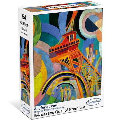 Jeu de 54 cartes air, fer et eau Blanc 3 - vertbaudet enfant 