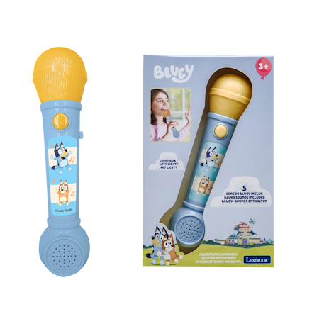 Microphone lumineux bluey BLEU 1 - vertbaudet enfant 
