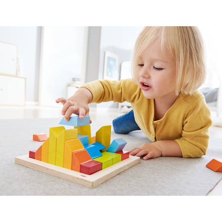Jeu d'assemblage 3d - pierres créatives Orange 5 - vertbaudet enfant 