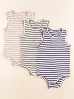 Lot de 3 bodies en coton - 36 mois  - vertbaudet enfant