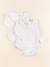 Lot de 2 bodies en coton - 3 mois Blanc 1 - vertbaudet enfant 